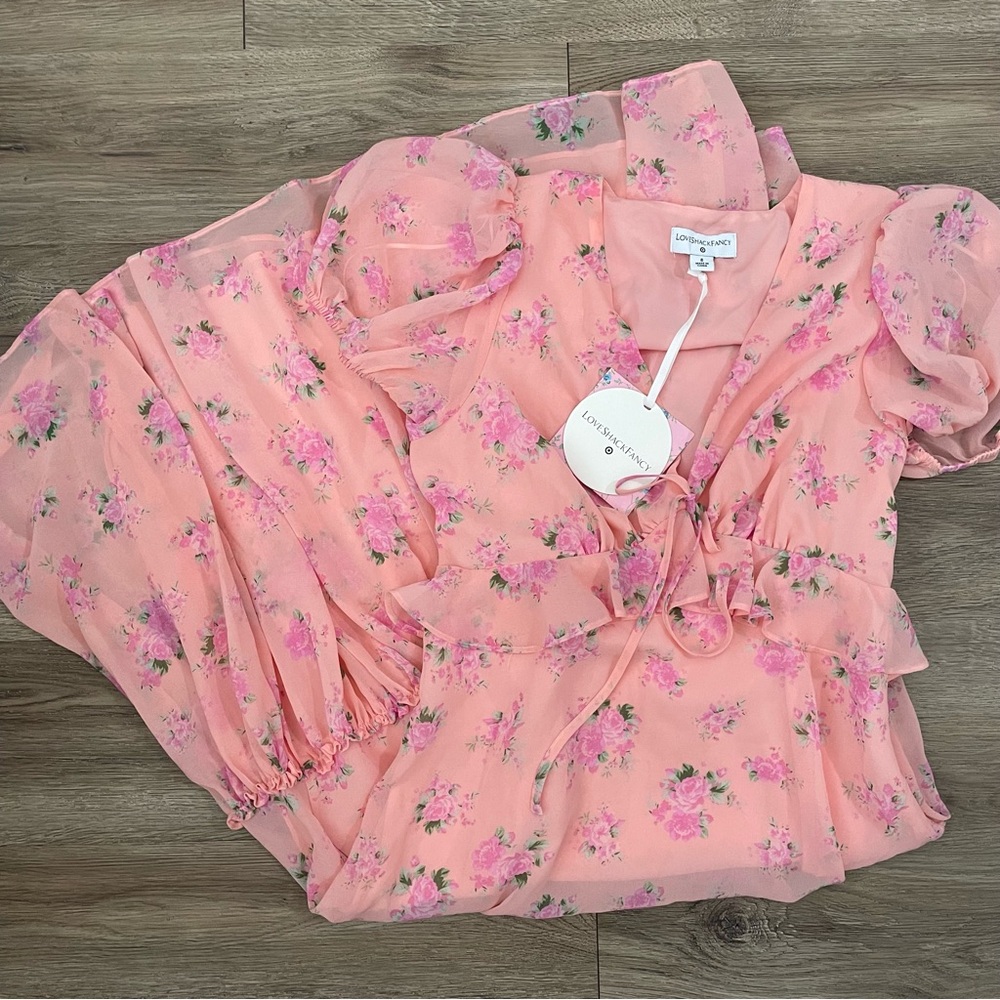 NWT Loveshackfancy x Target Fleur Dress 6